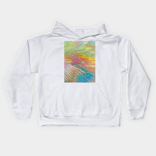 Rainbow wing Kids Hoodie